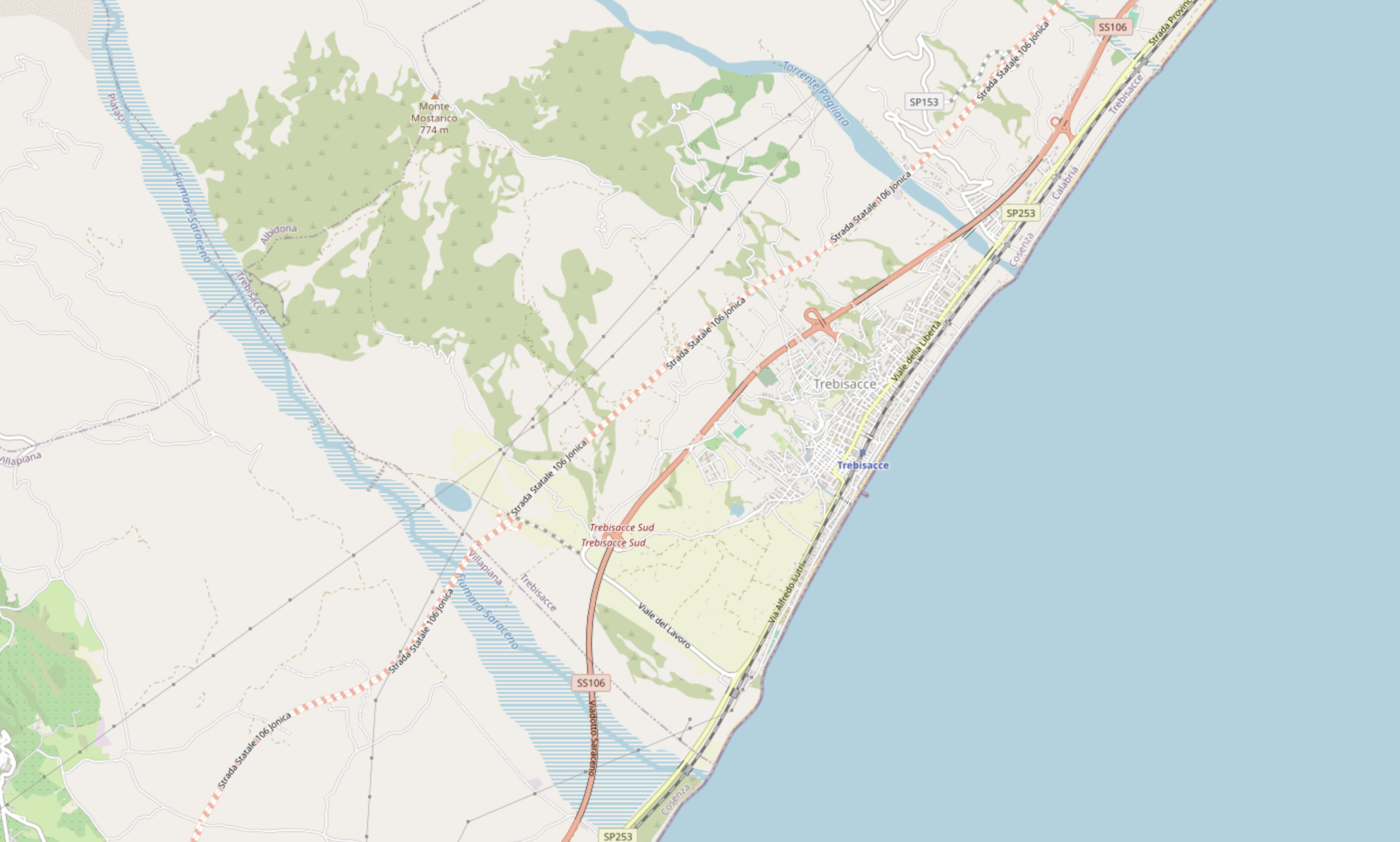 Mappa Itinerario Trebisacce For All